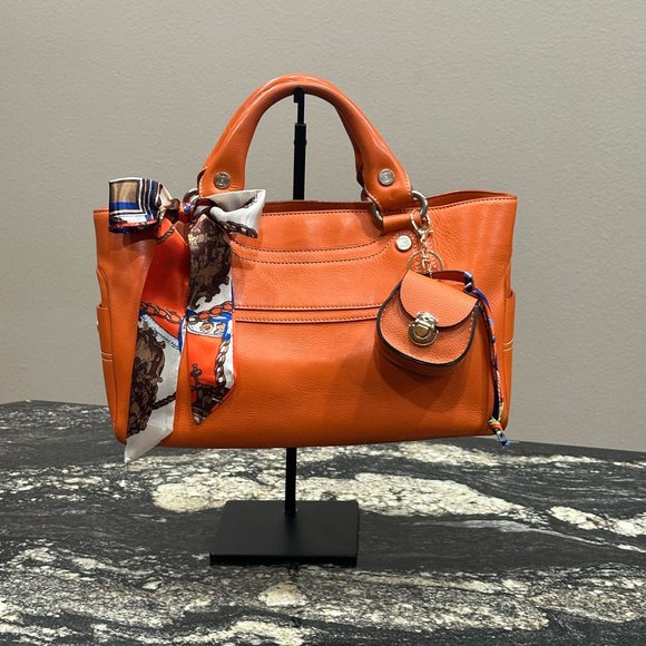 Celine Handbags - Celine🧡Orange Boogie Bag